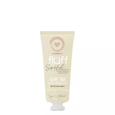 Fluff - Superfood - SPF 50 Face Cream - Krém SPF 50 sjednocující tón pleti - 50 ml