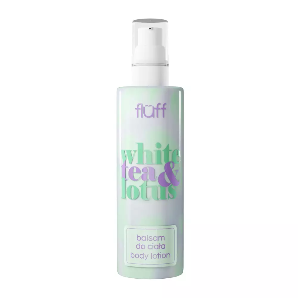 Fluff - White Tea & Lotus - Body Lotion - Tělový balzám s relaxační vůní - 160 ml