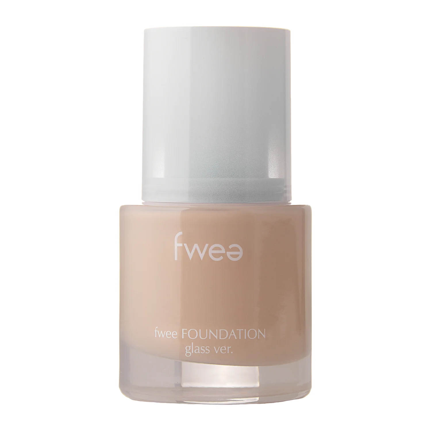 Fwee - Foundation Glass SPF 30 PA++ - Rozjasňující mak-up - 02 Peach Glass - 30 ml