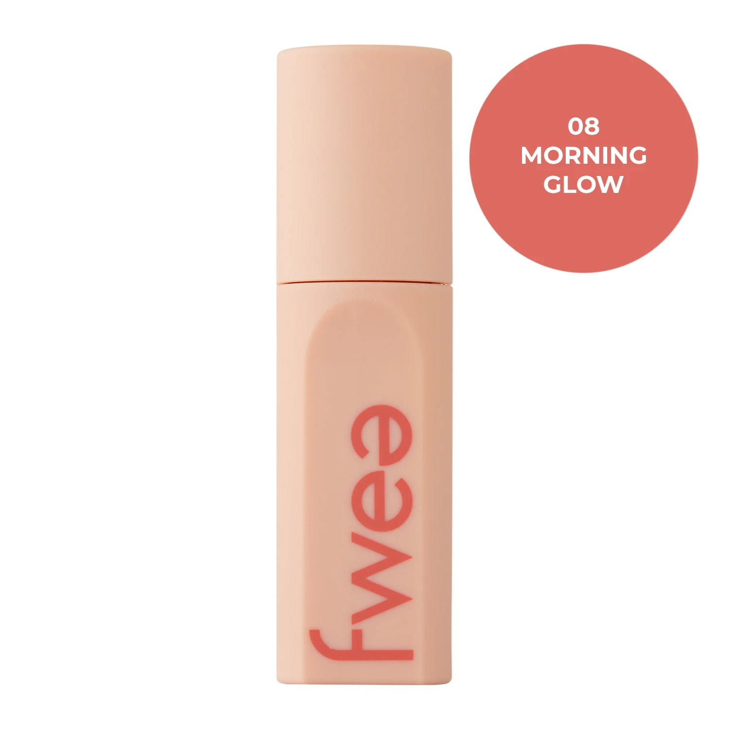 Fwee - Tint Suede - Sametový tint na rty - 08 Morning Glow - 5 g