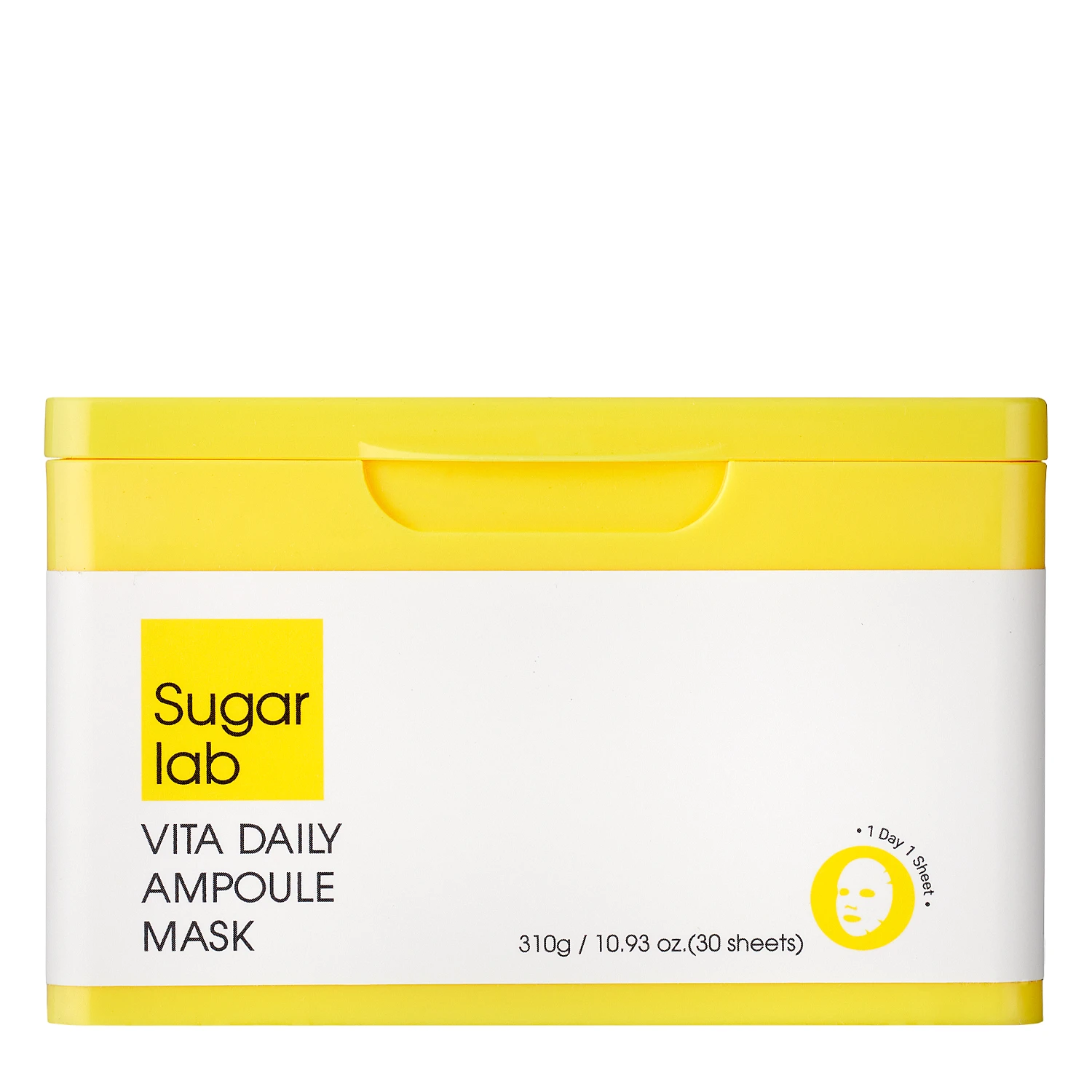 G9Skin - Sugar Lab Vita Daily Ampoule Mask - Sada rozjasňujících pleťových masek - 30ks/310 g