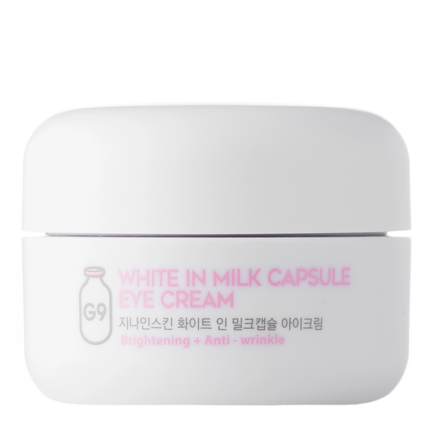 G9Skin - White In Milk Capsule Eye Cream - Rozjasňující oční krém - 30 g