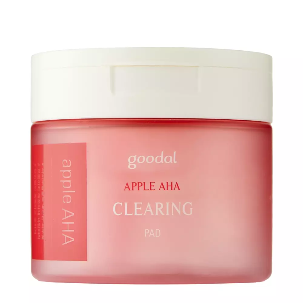 Goodal - Apple AHA Clearing Pad - Čisticí tampony s 0,5% AHA kyselinou - 70 ks