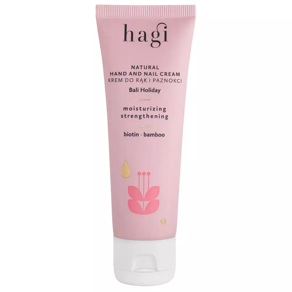 Hagi - Prázdniny na Bali - Natural Hand and Nail Cream - Krém na ruce a nehty - 50 ml