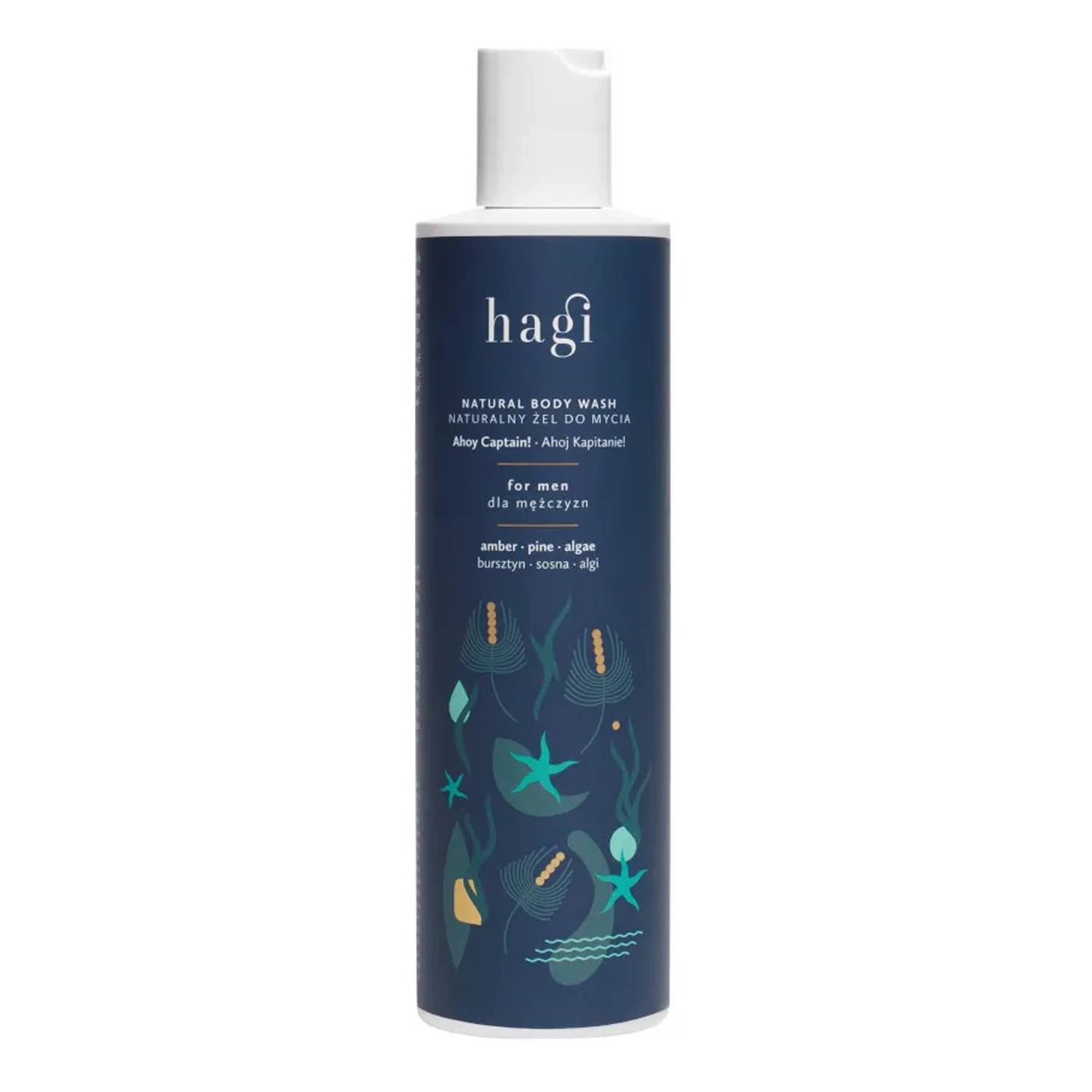 Hagi - Přírodní mycí gel - Ahoj Kapitáne - 300 ml