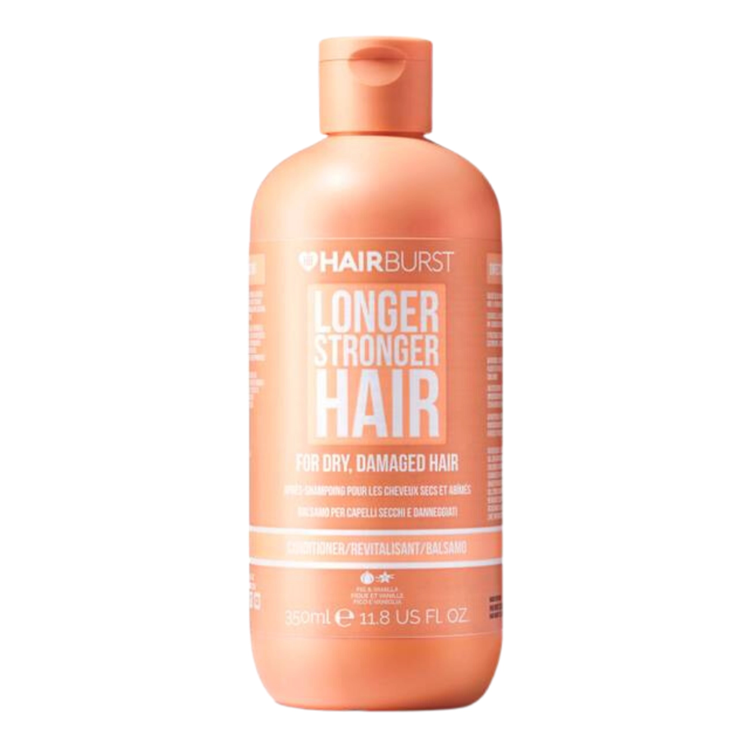 Hairburst - Longer Stronger Hair Conditioner for Dry Damaged Hair - Kondicionér  pro suché a poškozené vlasy - 350 ml