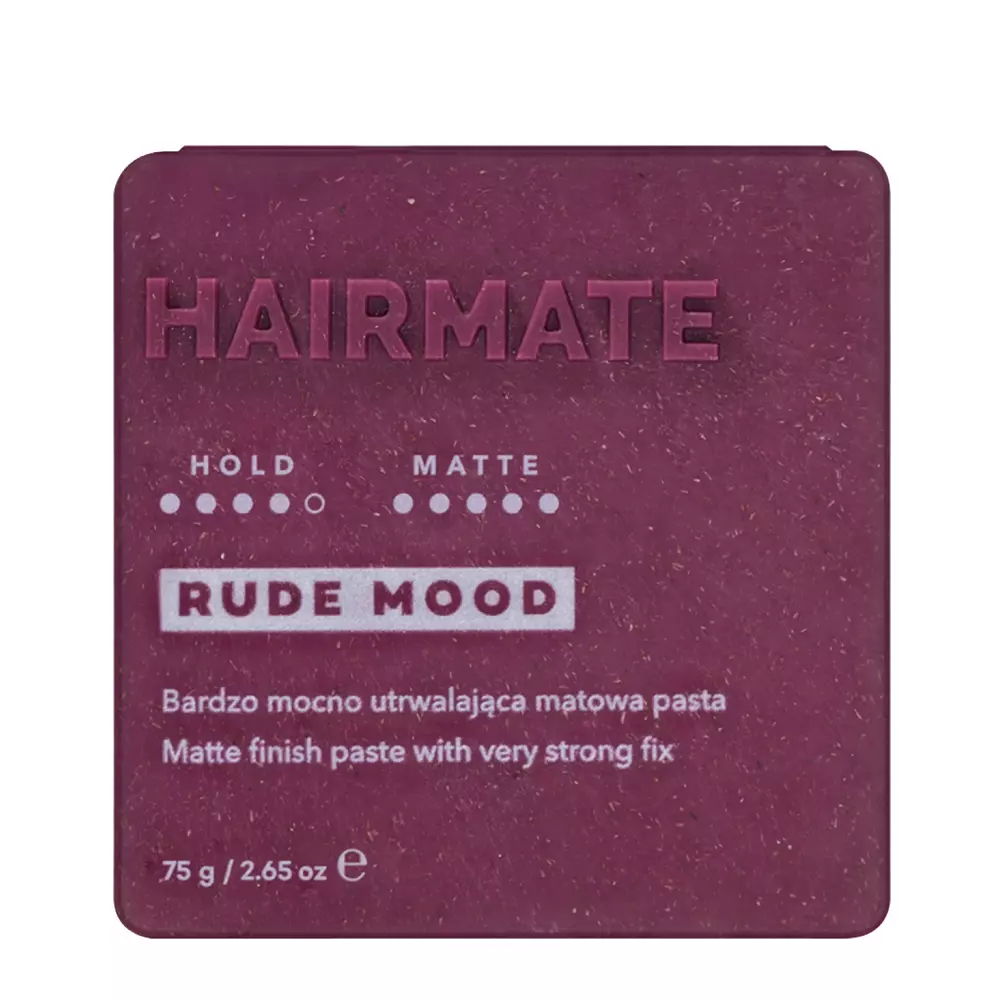 Hairmate - Rude Mood - Extrémně fixační stylingová pasta s matným finishem - 75 g