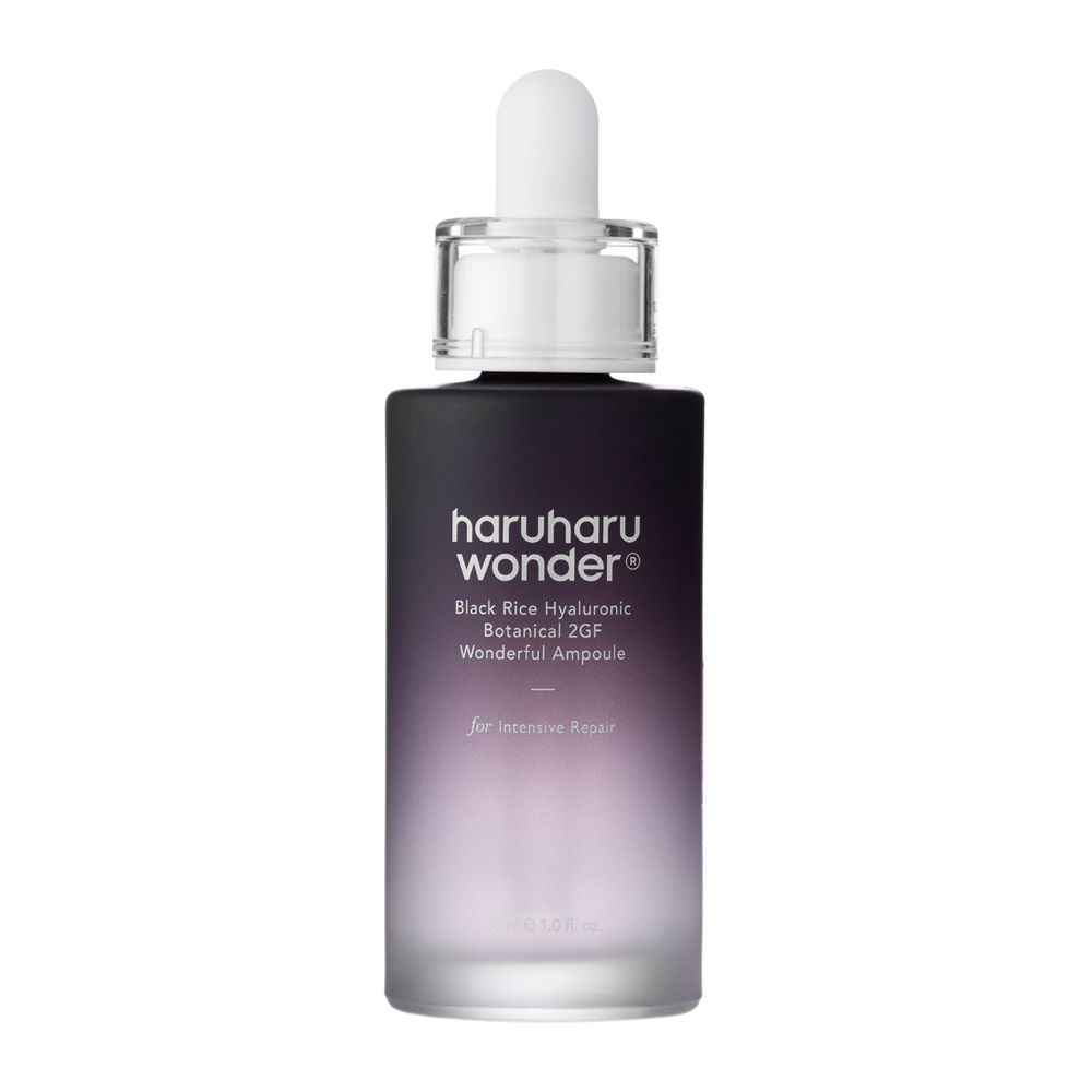 Haruharu Wonder - Black Rice Botanical 2GF Ampoule - Pleťová ampule proti vráskám - 30 ml