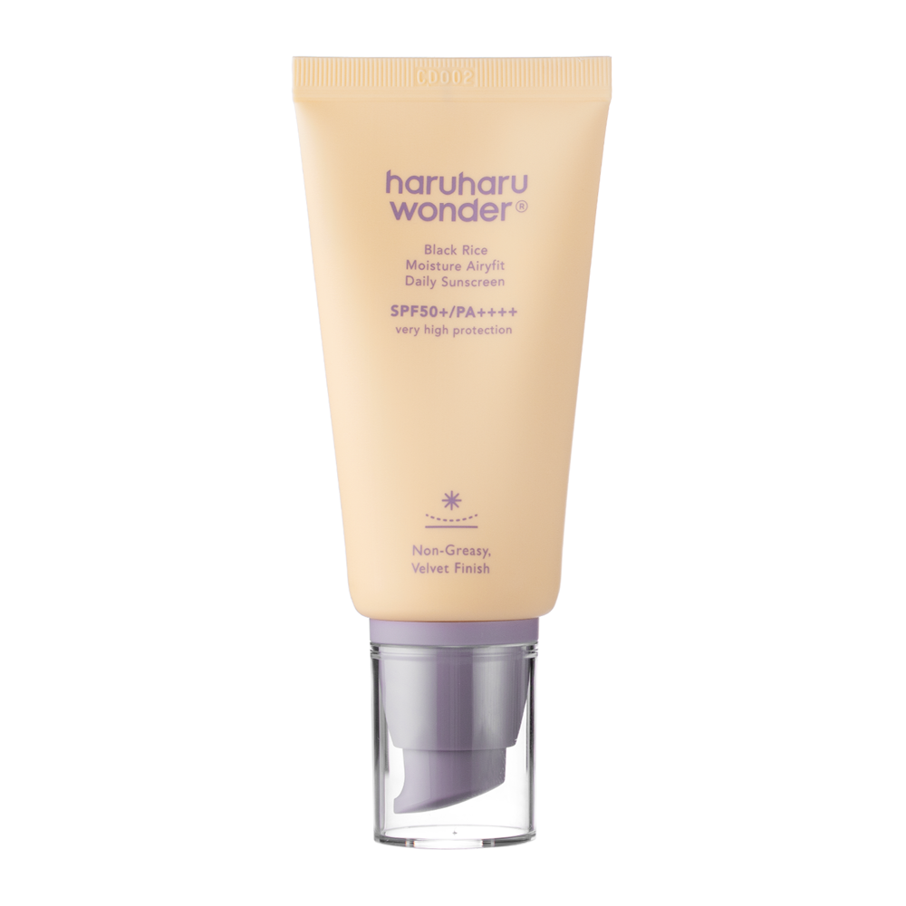 Haruharu Wonder - Black Rice Moisture Airyfit Daily Sunscreen SPF50+/PA++++ - Hydratační SPF krém - 50 ml