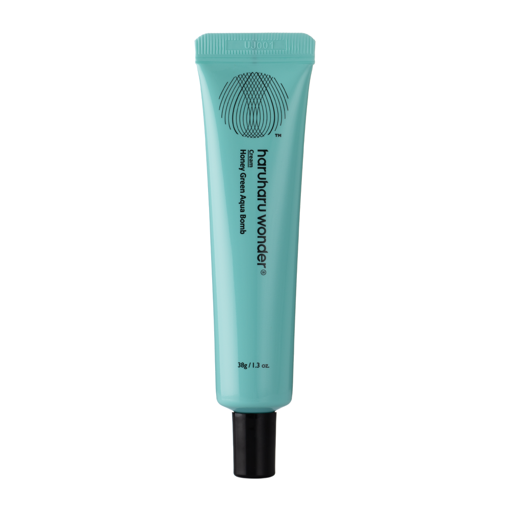 Haruharu Wonder - Honey Green Aqua Bomb Cream - Intenzivně hydratační krém na obličej - 38 g