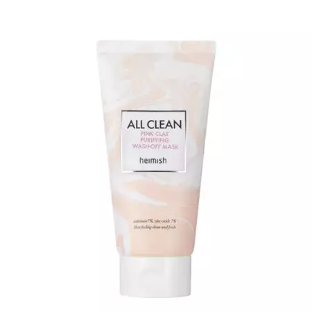 Heimish - All Clean Pink Clay Purifying Wash Off Mask - Čisticí maska s růžovým jílem - 150 g