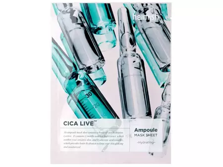 Heimish - Cica Live Ampoule Mask - Hydratačně zklidňující plátýnková maska - 30 ml