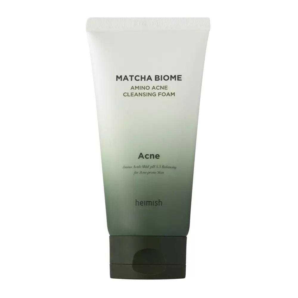 Heimish - Matcha Biome Amino Acne Cleansing Foam - Čisticí pěna na obličej - 150 ml