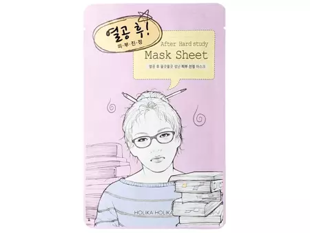Holika Holika - After Mask Sheet - After Hard Study - Regenerační plátýnková maska - 30 ml