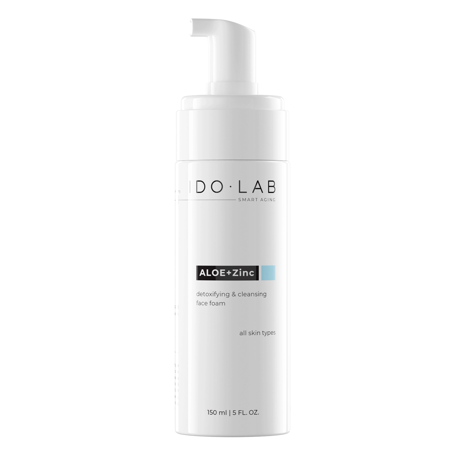 Ido Lab - Aloe+ZN - Detoxikační a čisticí pěna na obličej - 150 ml