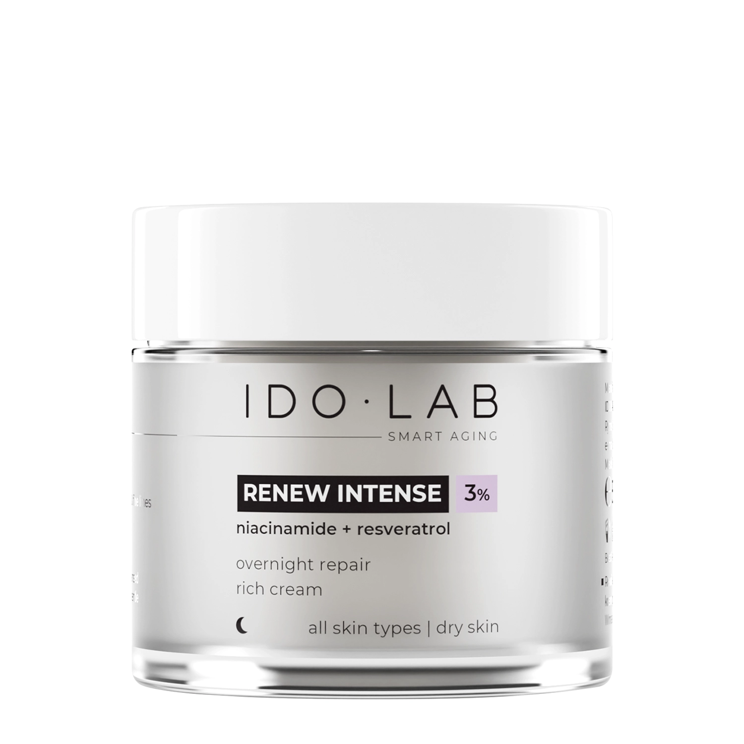 Ido Lab - Renew Intense - Revitalizační noční krém na obličej - 50ml