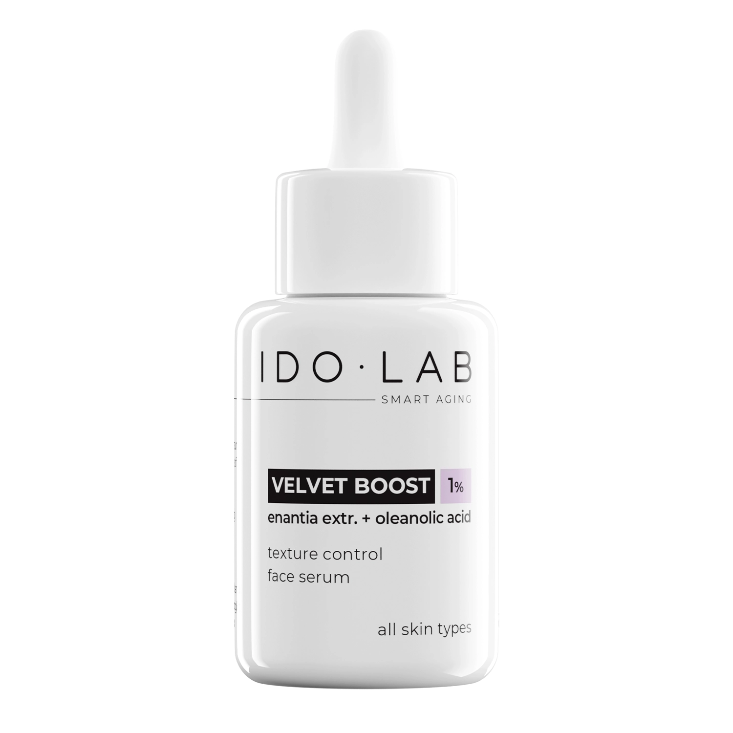 Ido Lab - Velvet Boost - Vyhlazující a rozjasňující sérum na obličej - 30 ml