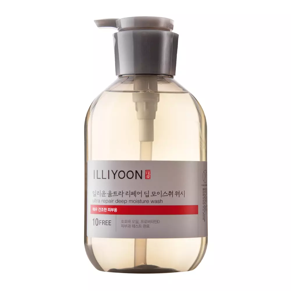 Illiyoon - Ultra Repair Deep Moisture Wash - Hydratační mycí olej na tělo s panthenolem - 500 ml