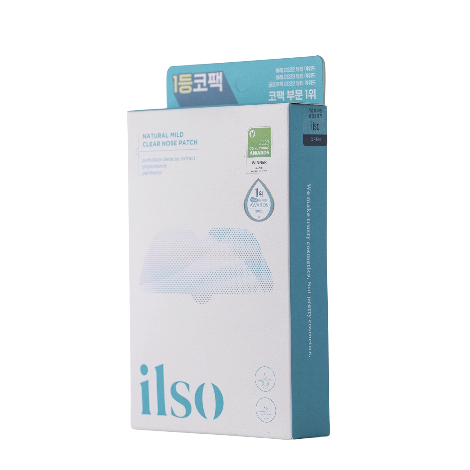 Ilso - Natural Mild Clear Nose Pack - Čisticí náplasti na nos - 5ks/7g