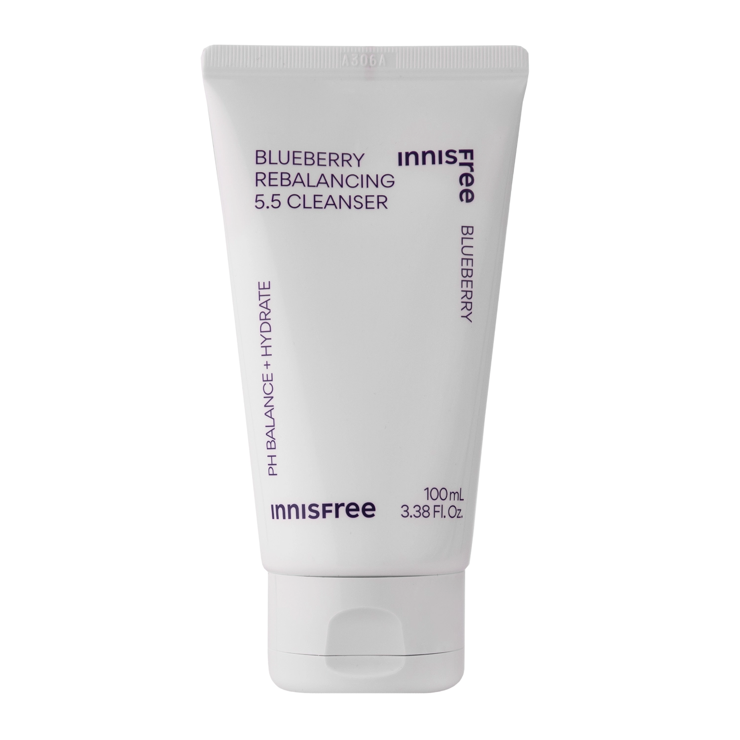 Innisfree - Blueberry Rebalancing 5.5 Cleanser - Vyrovnávající pěna na mytí obličeje s borůvkovým extraktem - 100 ml