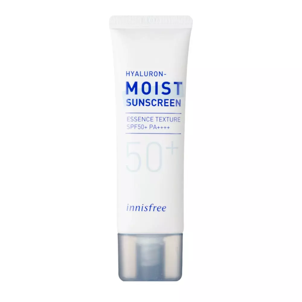 Innisfree - Hyaluron Moist Sunscreen - SPF50+ PA++++ - Ochranný SPF krém s kyselinou hyaluronovou - 50 ml