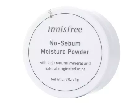 Innisfree - No-Sebum Moisture Powder - Sypký matující pudr - 5 g
