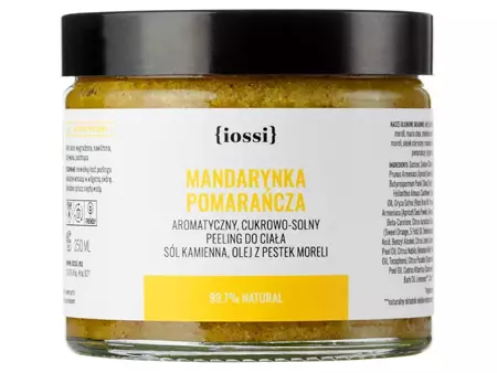 Iossi - Mandarinka a pomeranč - Aromatický tělový peeling - 250 ml