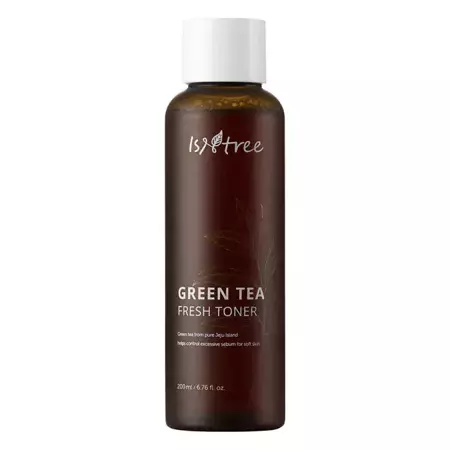 Isntree - Green Tea - Fresh Toner - Zklidňující tonikum se zeleným čajem - 200 ml