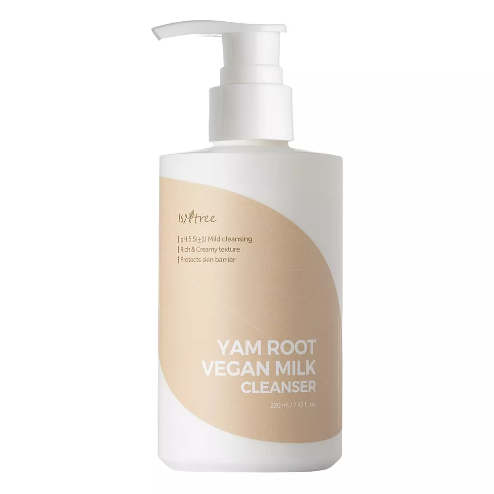 Isntree - Yam Root Vegan Milk Cleanser - Zklidňující odličovací mléko - 220 ml