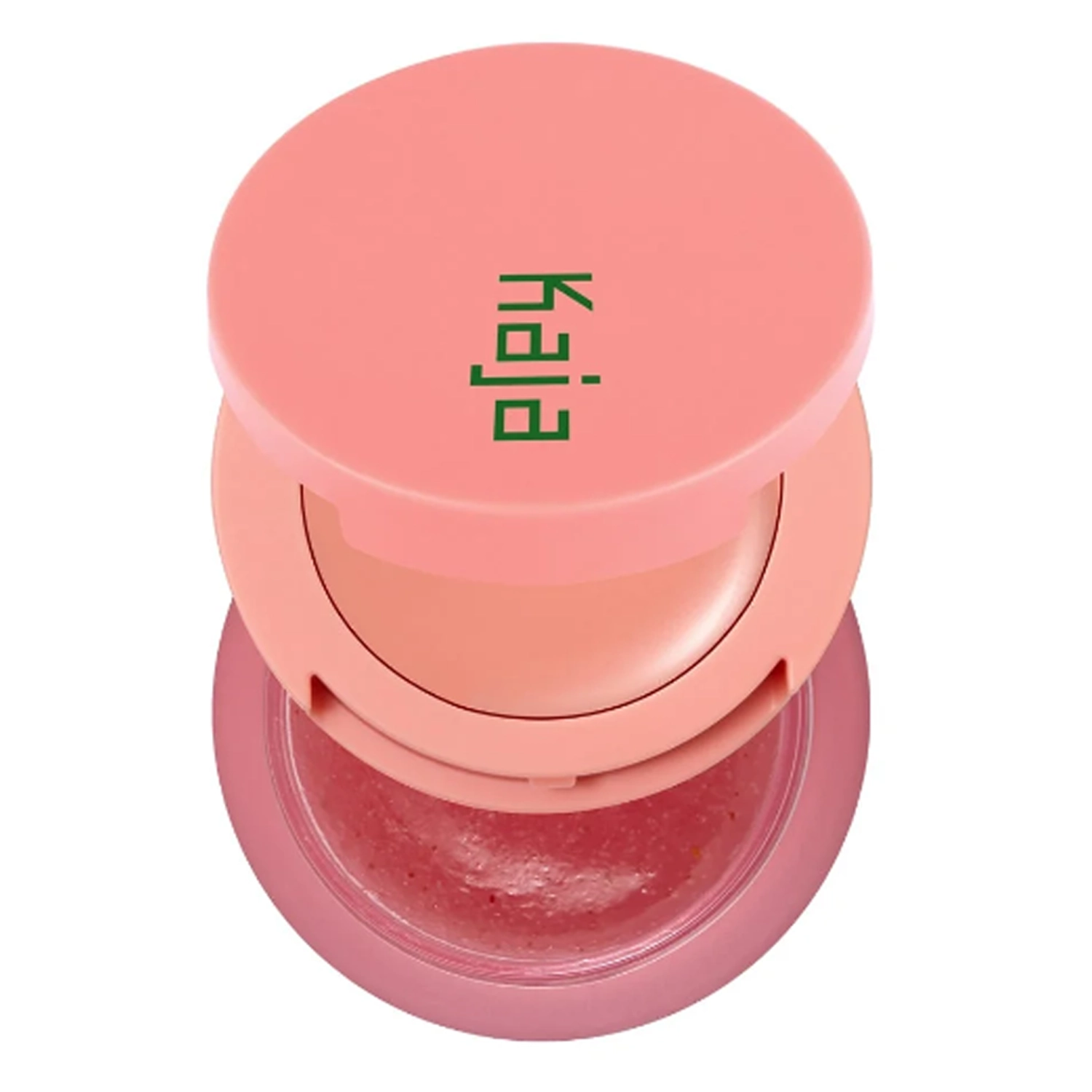 Kaja Beauty - Balmy Bento Lip Balm & Scrub Duo - Duo pro péči o rty - 02 Strawberry Rosé - 3,5g+8g