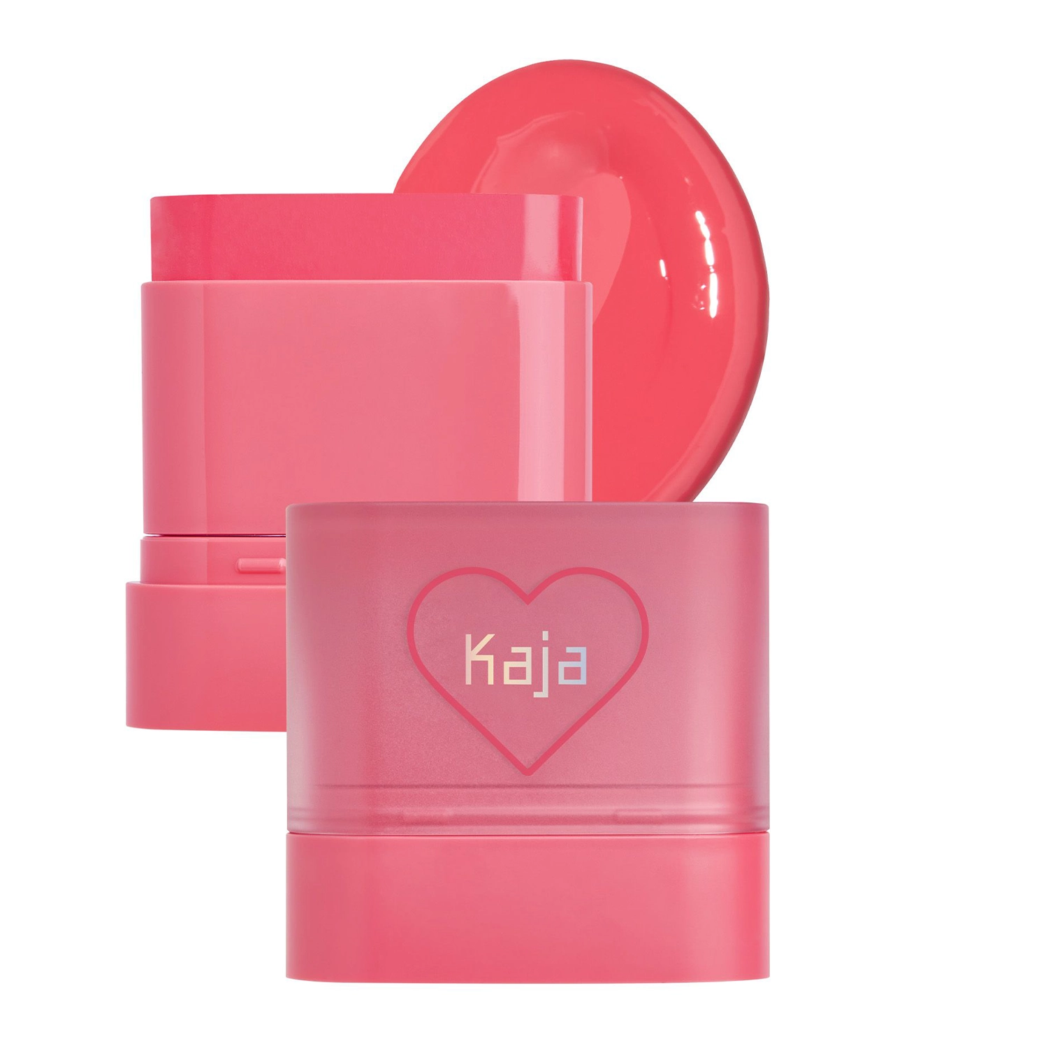 Kaja Beauty - Dewy Bar Cheek & Lip Multi Balm - Balzám na rty a tváře - 02 Strawberry Sorbet - 10 g  