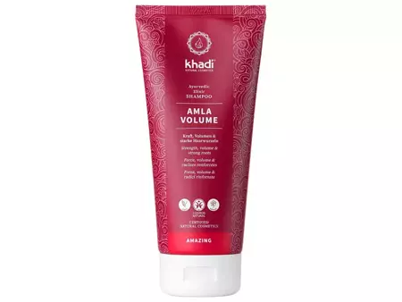 Khadi - Ayurvedic Shampoo Amla Volume - Posilující šampon pro vlasy bez objemu - 200 ml