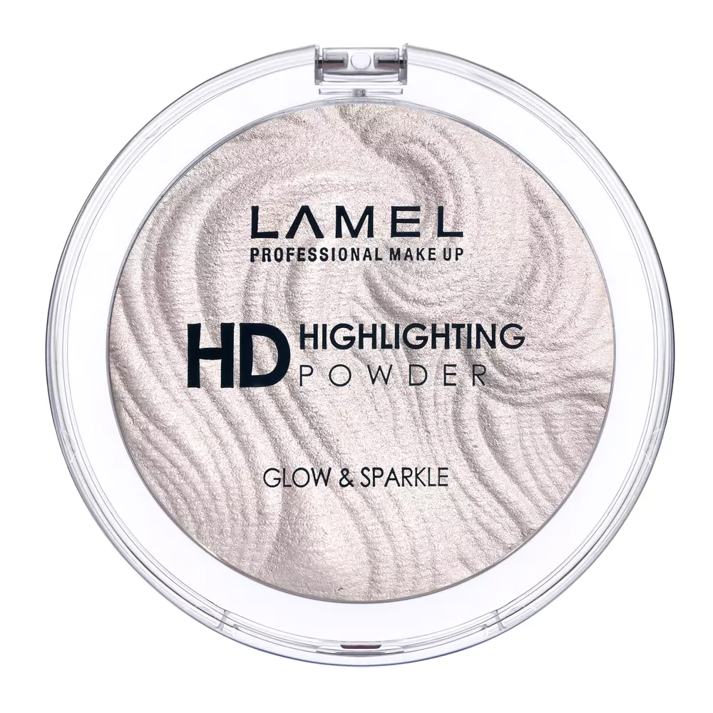 LAMEL - HD Highlighting Powder - 401 - Zapečený rozjasňovač HD - 12 g