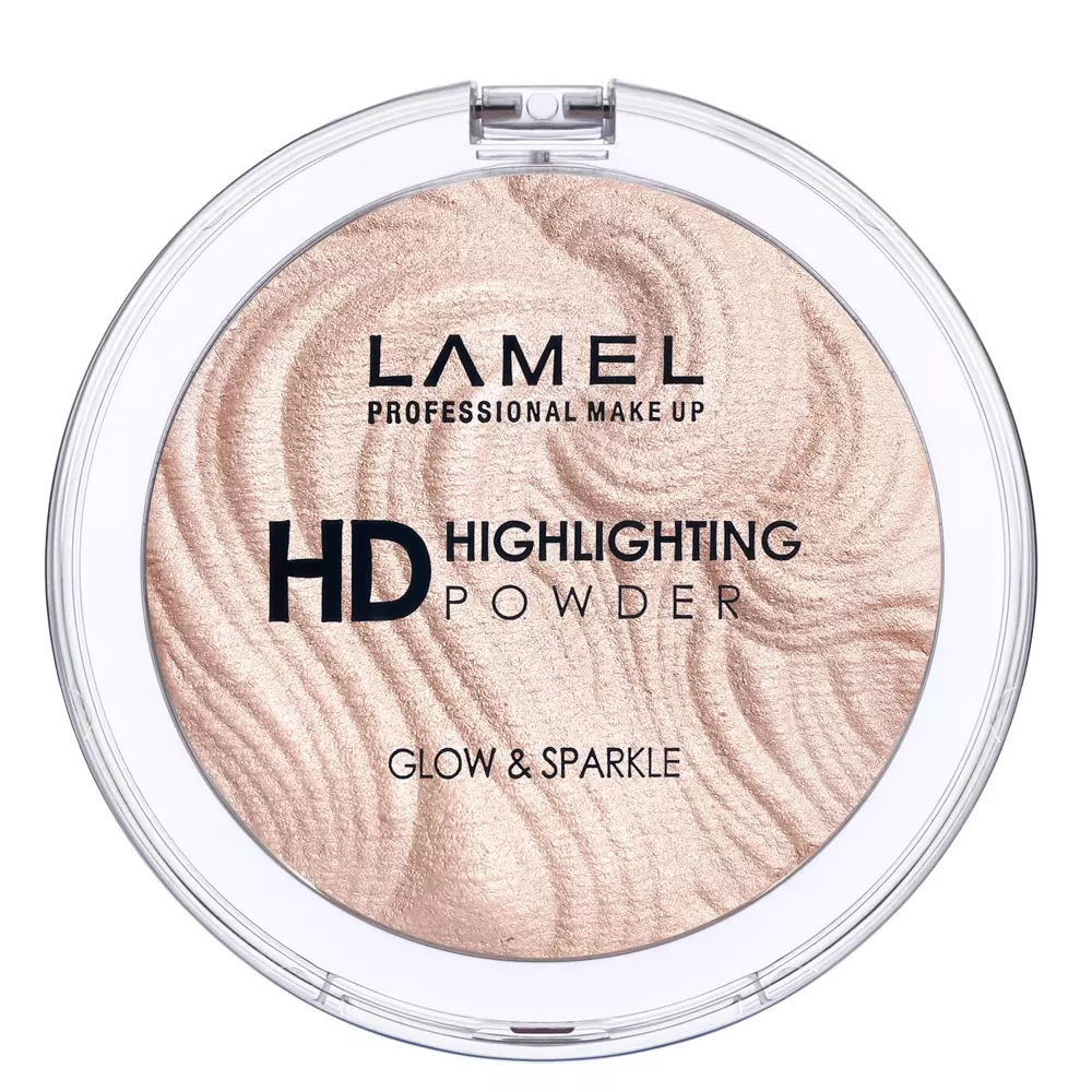 LAMEL - HD Highlighting Powder - 402 - Zapečený rozjasňovač HD - 12 g