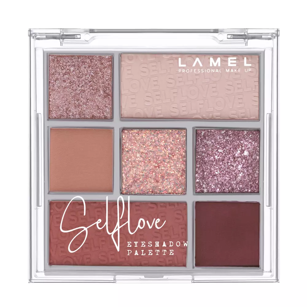 LAMEL - Selflove - 401 - Paleta očních stínů - 8,5 g