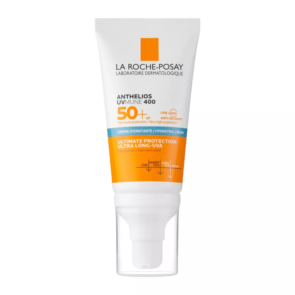 La Roche-Posay - Anthelios UV Mune 400 SPF50+ - Hydratační ochranný krém - 50 ml