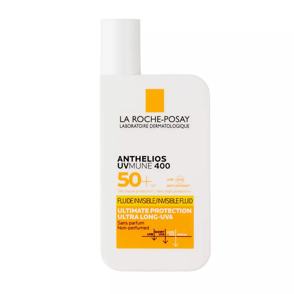 La Roche-Posay - Anthelios UV Mune 400 SPF50+ - Neviditelný ochranný fluid - 50 ml