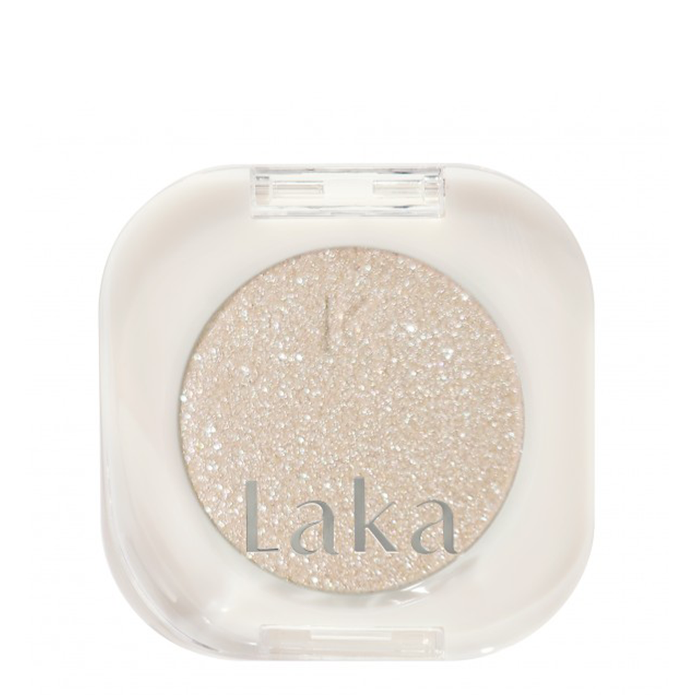 Laka - Mono Eyeshadow - Třpytivý oční stín - 922 Snow - 1,8 g