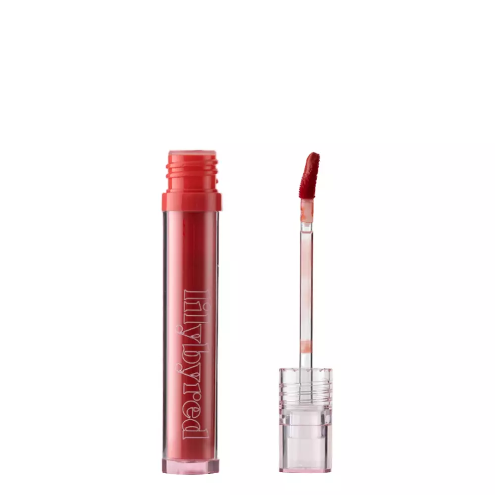 Lilybyred - Glassy Layer Fixing Tint - 01 Cheeky Peach - Dlouhotrvající lesklý tint na rty - 3,8 g