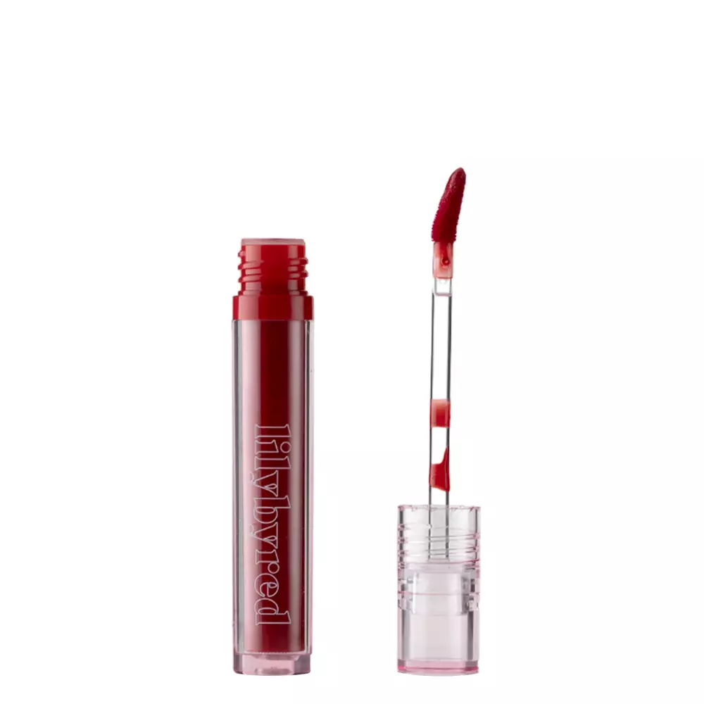 Lilybyred - Glassy Layer Fixing Tint - 02 Berry Kitsch - Dlouhotrvající lesklý tint na rty - 3,8 g