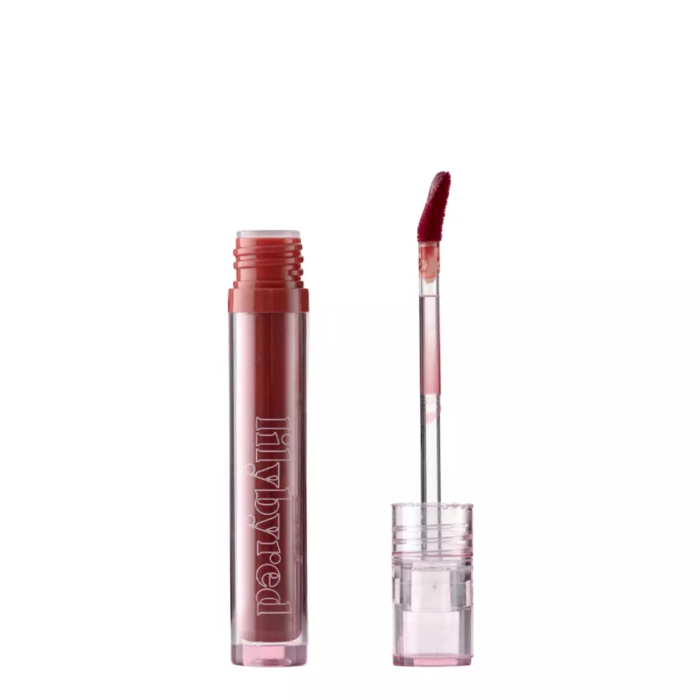 Lilybyred - Glassy Layer Fixing Tint - 10 Dear Mauve - Dlouhotrvající lesklý tint na rty - 3,8 g