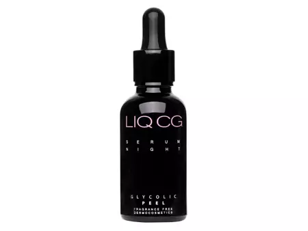LiqPharm - LIQ CG Serum Night 7% Glycolic PEEL - Exfoliačně-vyhlazující noční sérum - 30 ml
