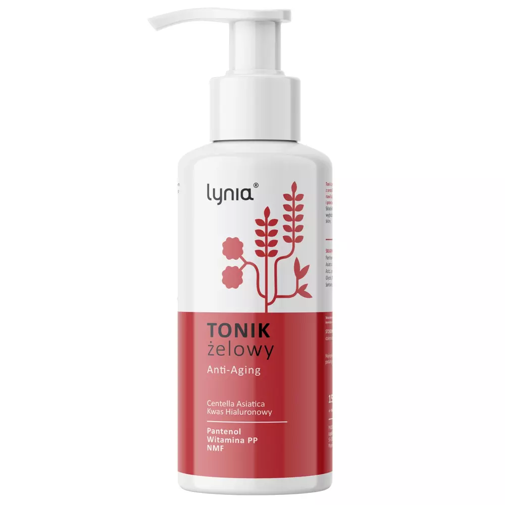 Lynia - Anti-Aging - Gelové tonikum s extraktem z pupečníku asijského - 100 ml