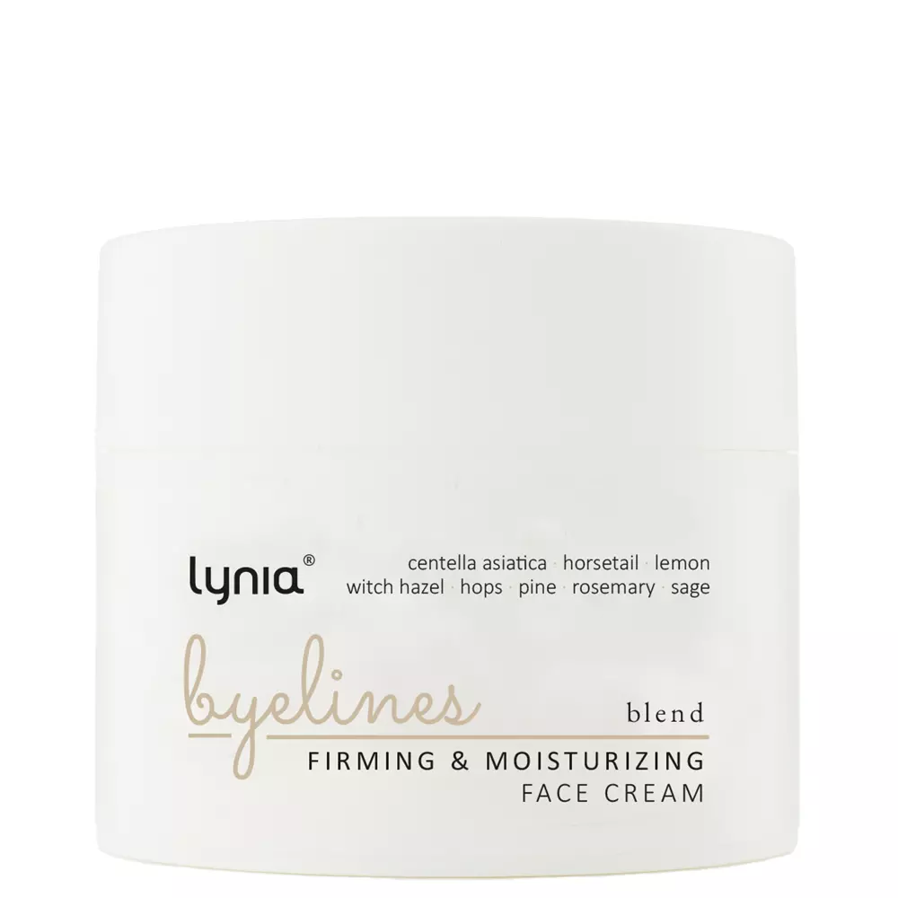 Lynia - Byelines - Firming & Moisturizing Face Cream - Zpevňující a hydratační pleťový krém - 50 ml