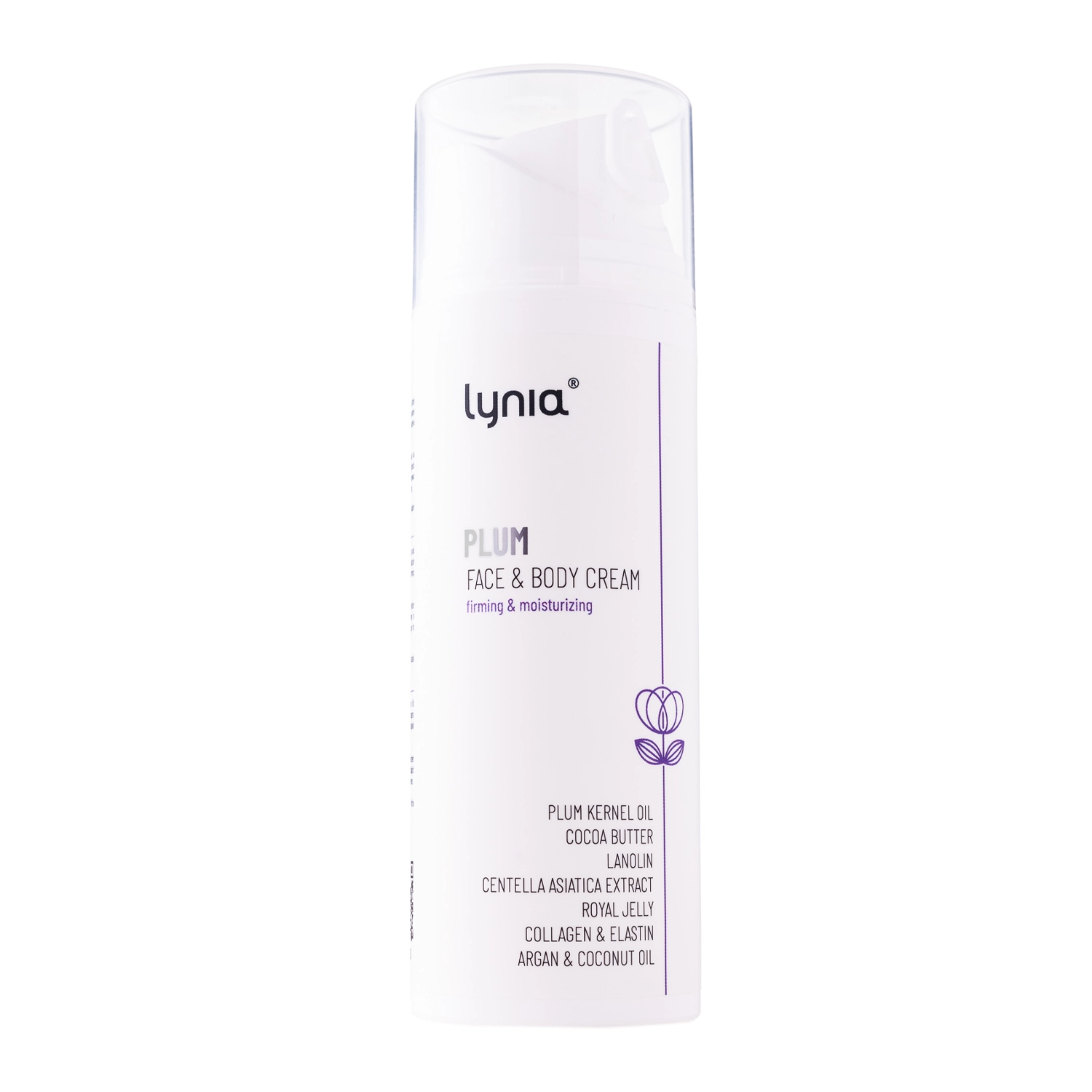 Lynia - Plum - Intenzivně regenerační, zpevňující a vyživující krém - 150 ml