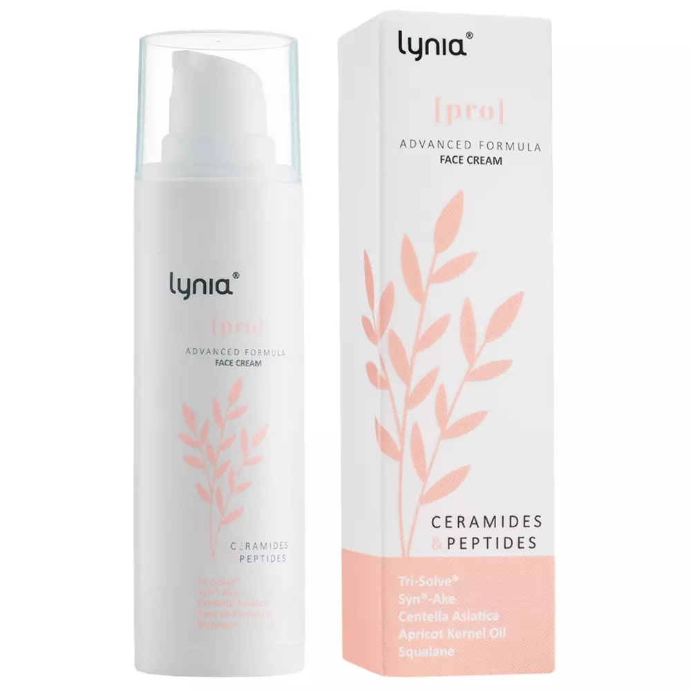 Lynia - Pro - Pokročilý krém s ceramidy a peptidy - 30 ml