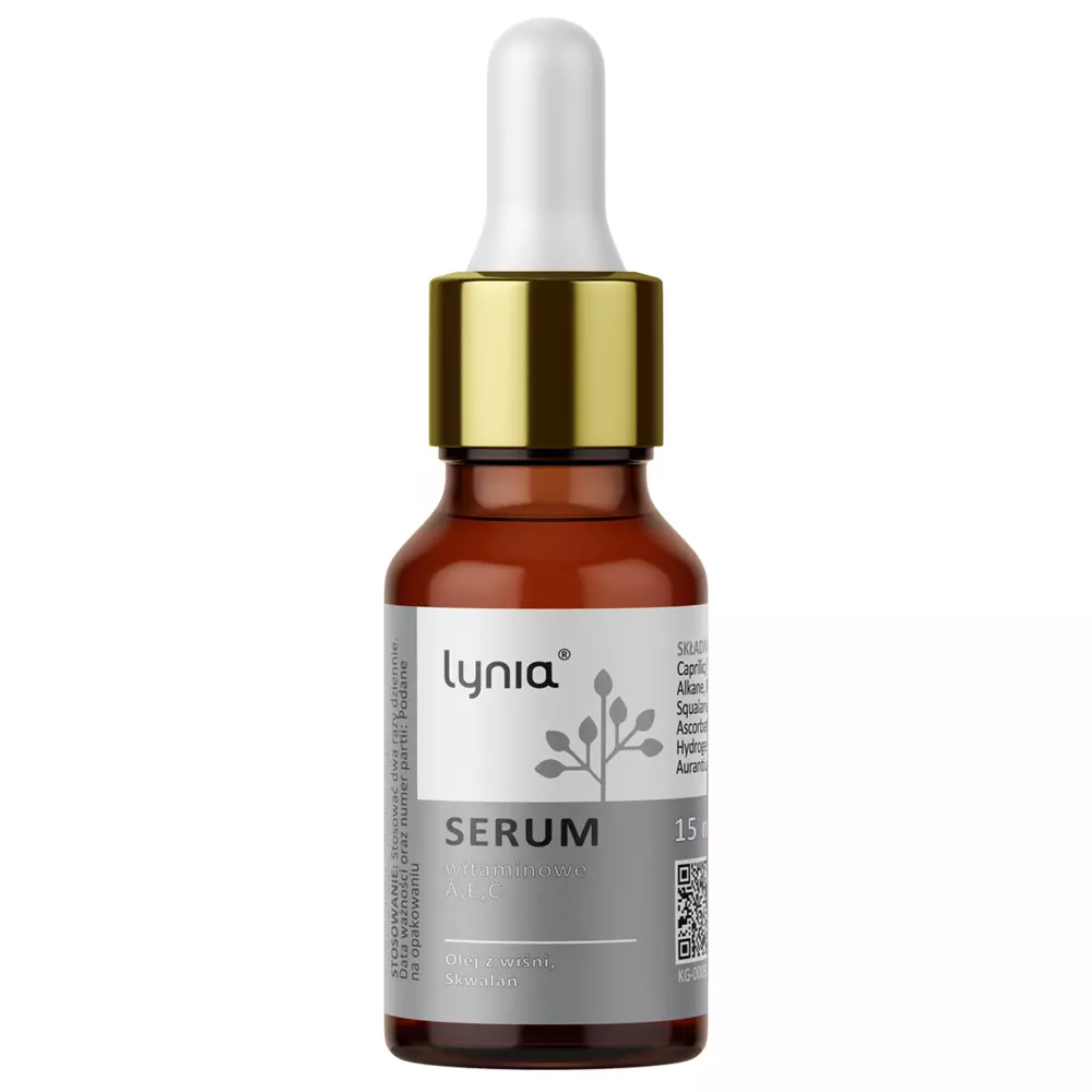 Lynia - Sérum s vitamíny A, C a E, třešňovým olejem a skvalanem - 15 ml