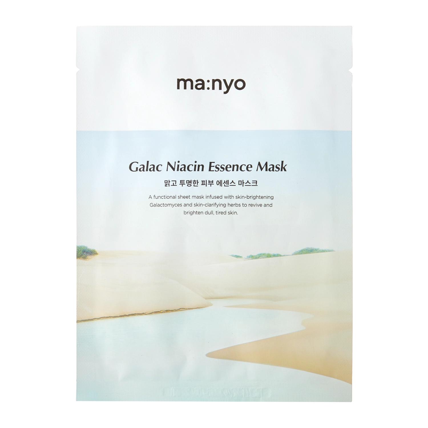 Ma:nyo - Galac Niacin Essence Mask - Rozjasňující plátýnková maska - 30 g