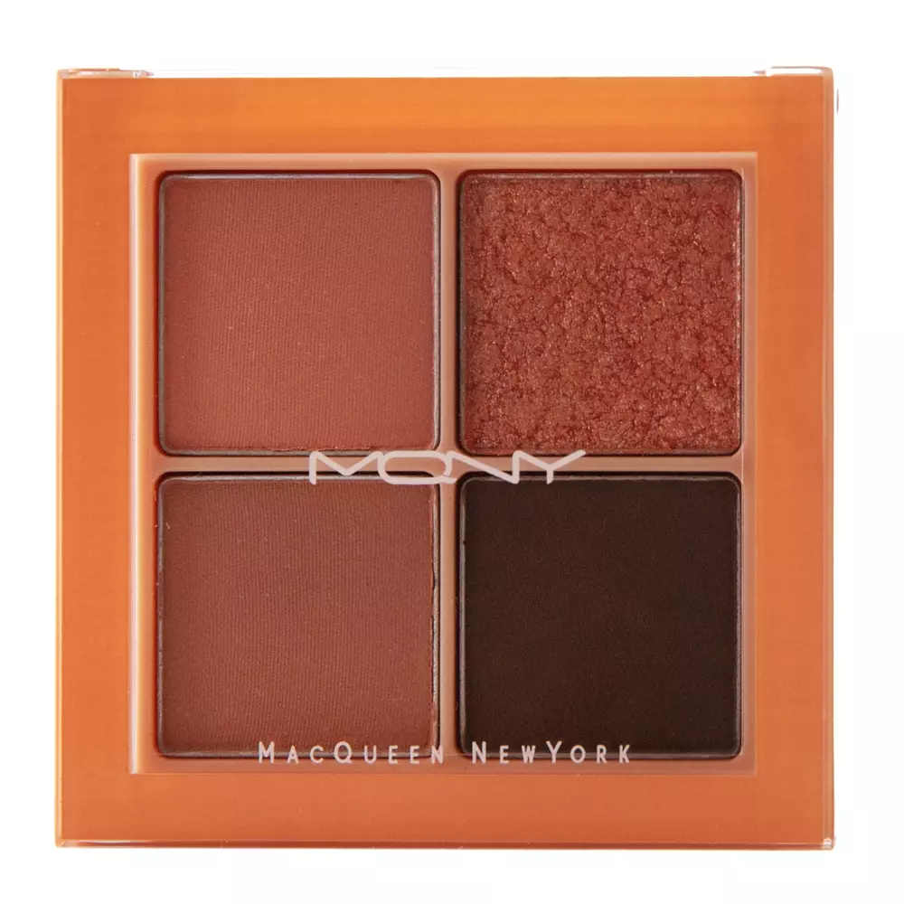 Macqueen - 1001 Tone On Tone Shadow Palette - Peach Coral - Paletka očních stínů - 7,5 g 