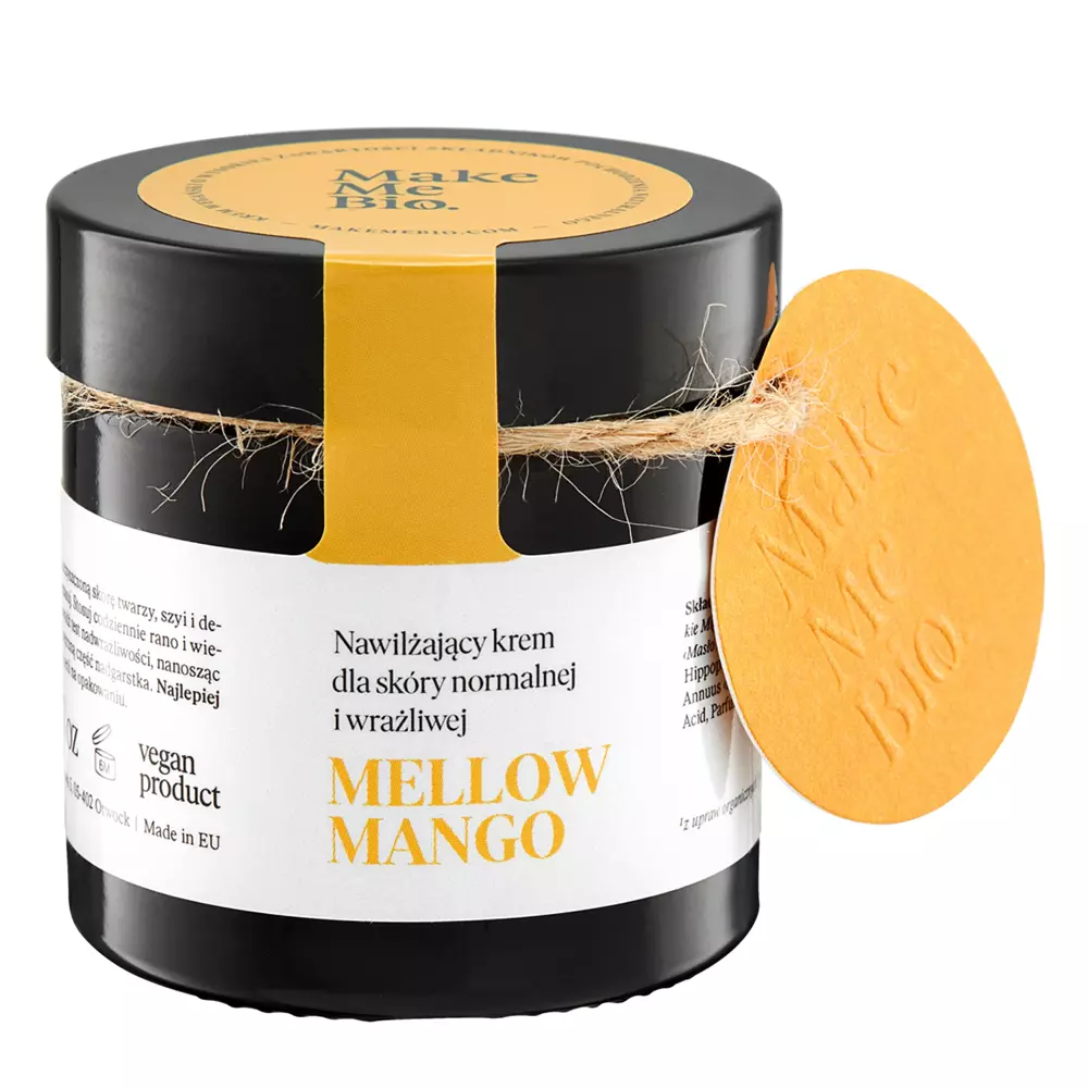 Make Me Bio - Mellow Mango - Hydratační krém pro normální a citlivou pleť - 60 ml